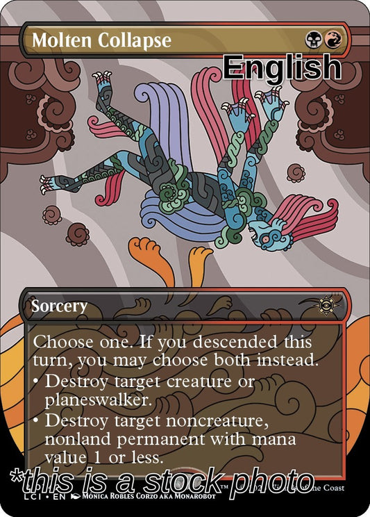 Molten Collapse (Borderless)