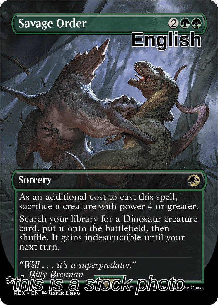 Savage Order (Borderless)