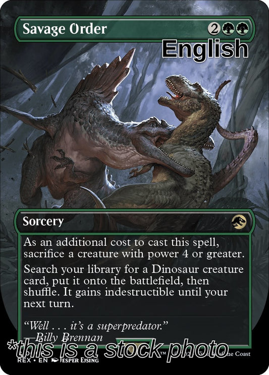 Savage Order (Borderless)