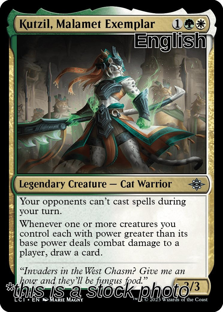 Kutzil, Malamet Exemplar