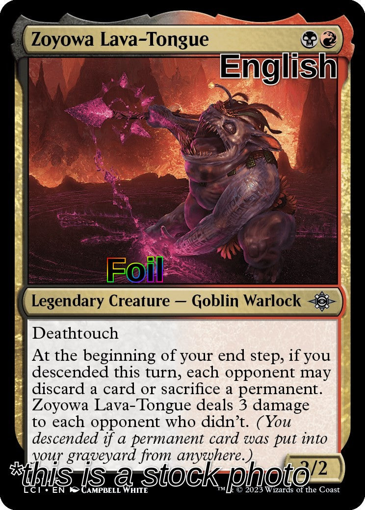Zoyowa Lava-Tongue