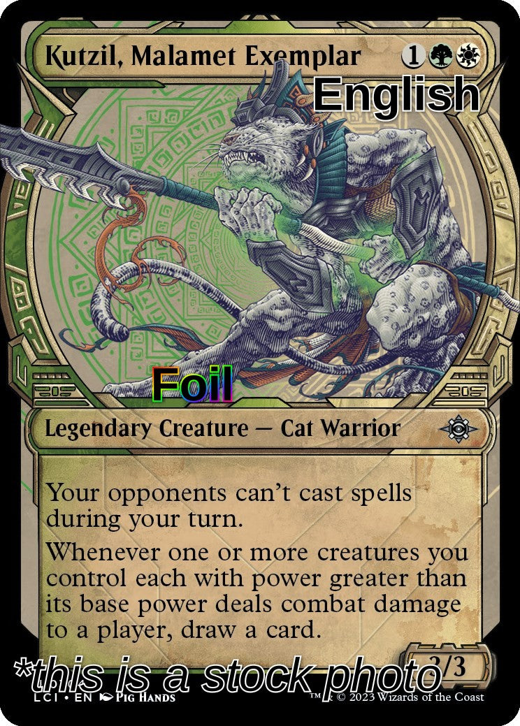 Kutzil, Malamet Exemplar (Showcase)