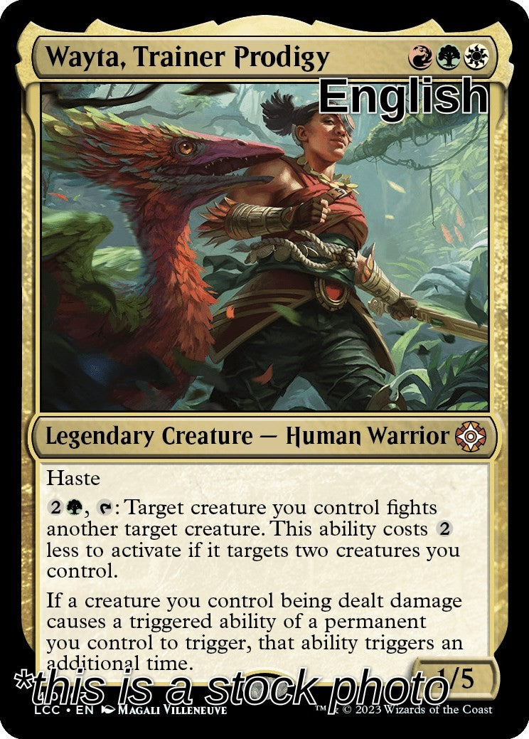 Wayta, Trainer Prodigy