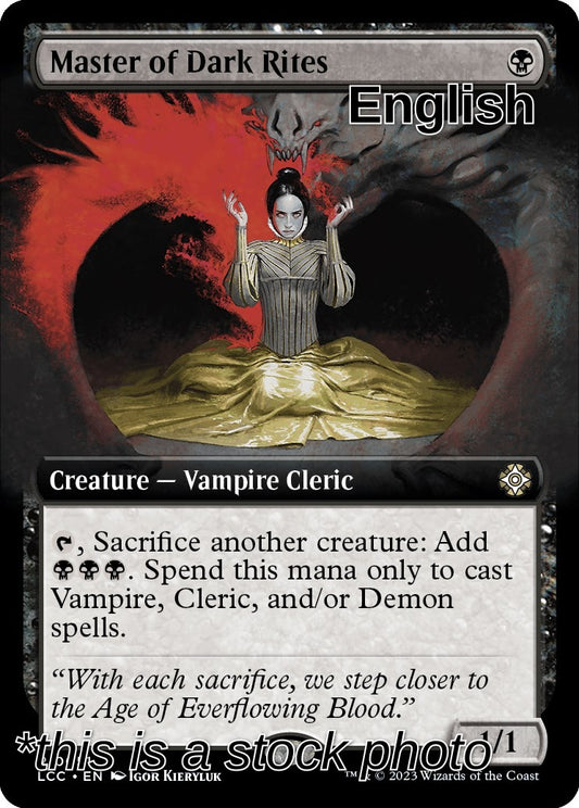 Master of Dark Rites (Extended Art)