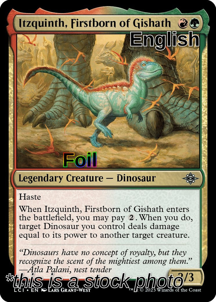 Itzquinth, Firstborn of Gishath