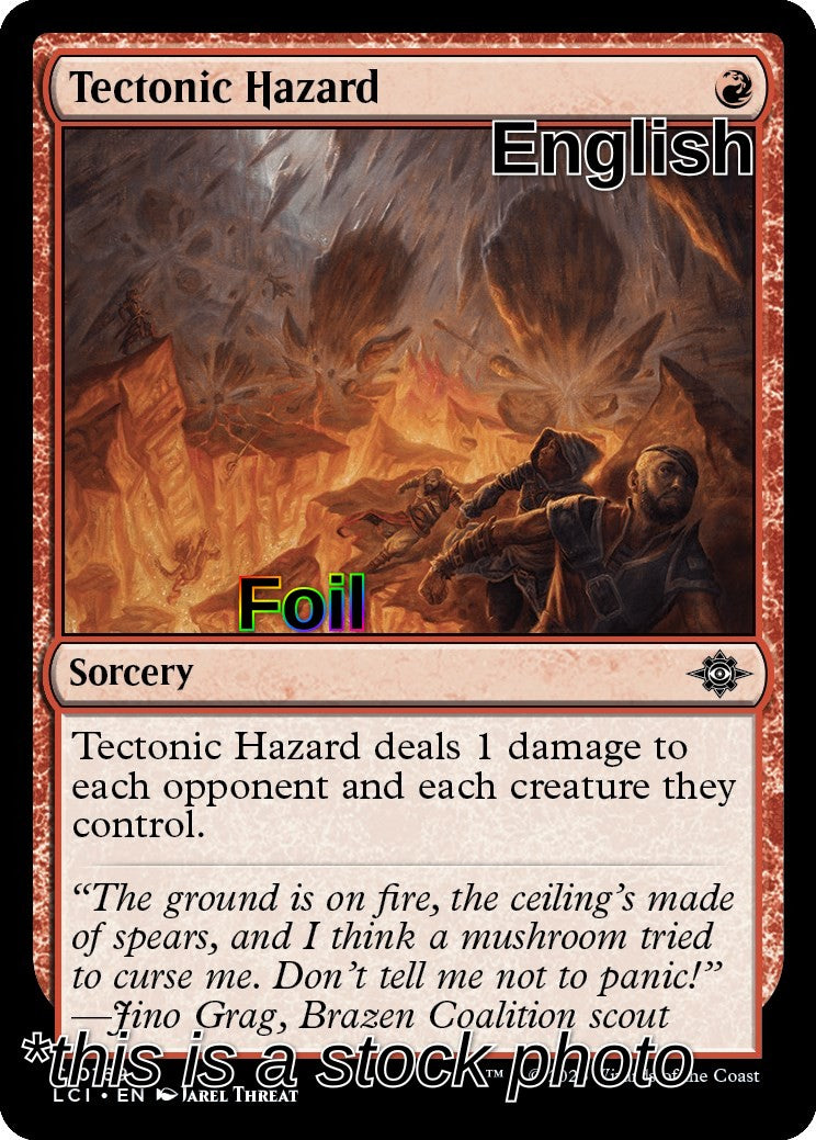 Tectonic Hazard
