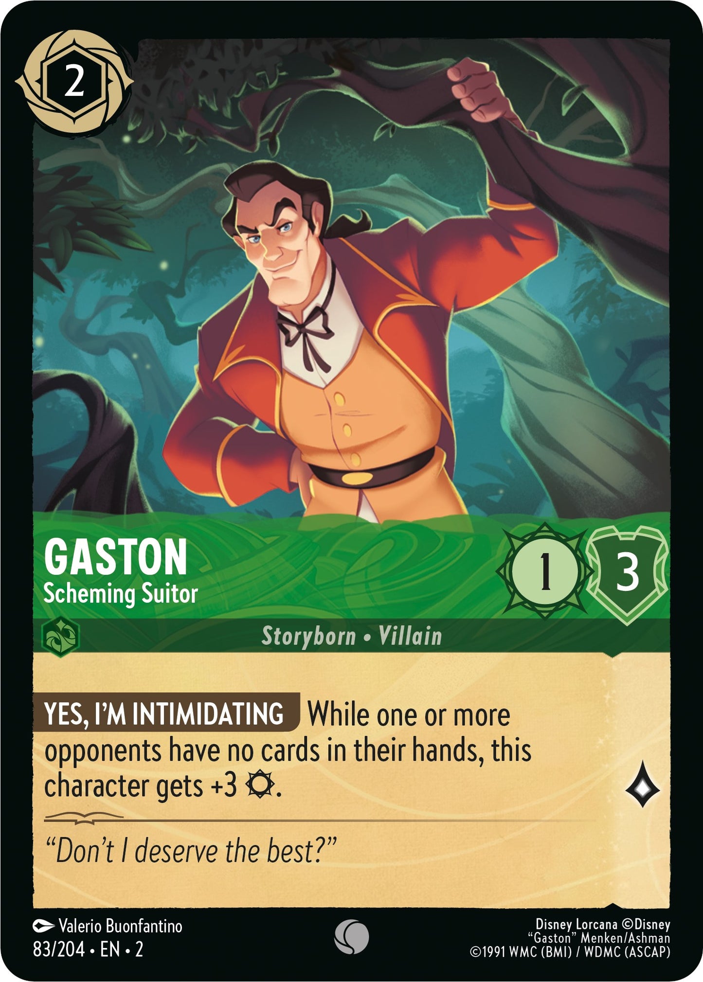 Gaston - Scheming Suitor [2 - 83/204]