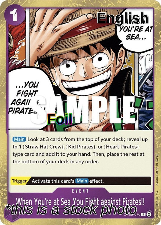 When You're at Sea You Fight against Pirates!!