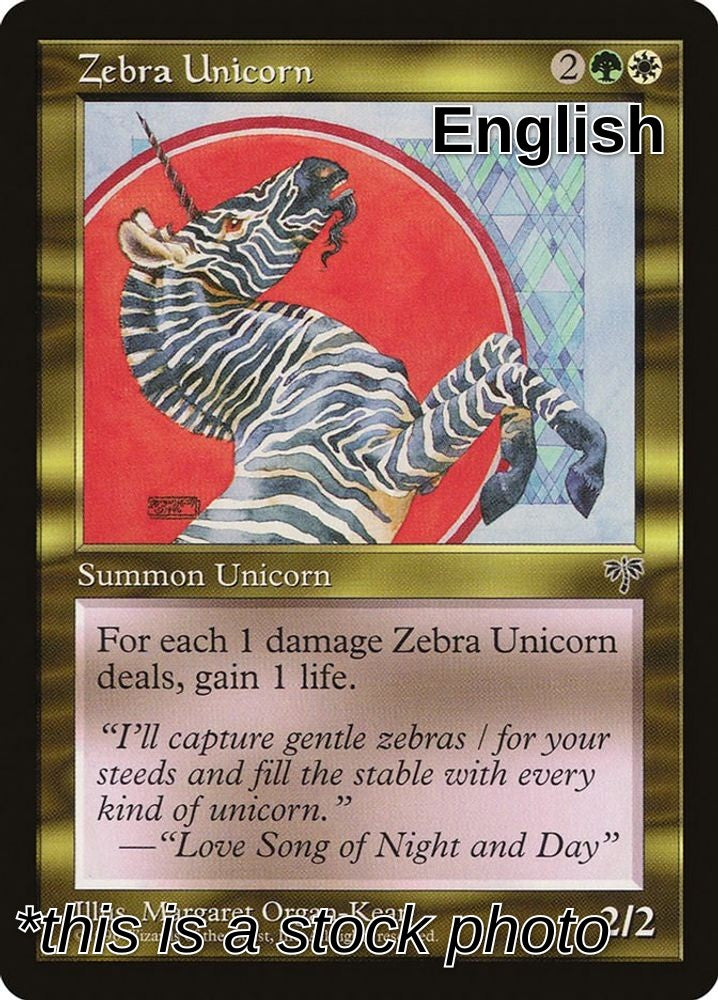 Zebra Unicorn
