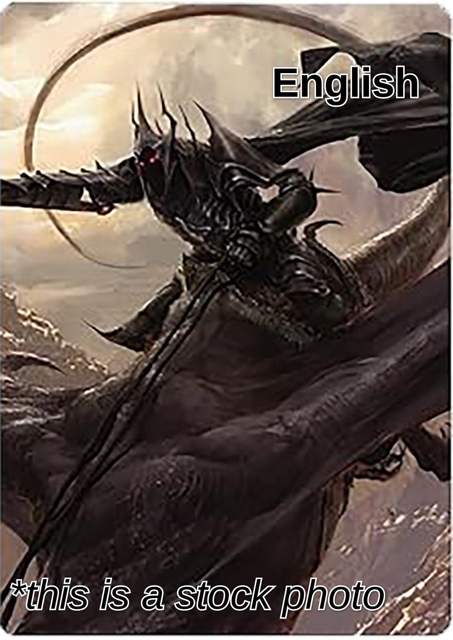 Witch-king, Sky Scourge Art Card