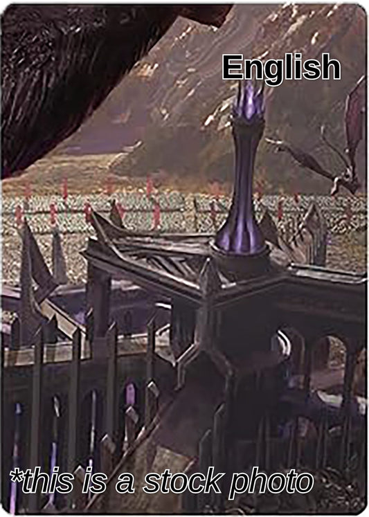 Minas Morgul, Dark Fortress Art Card
