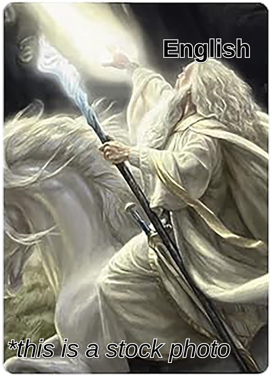 Gandalf of the Secret Fire Art Card