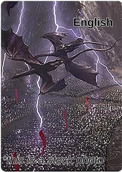 Mordor on the March Art Card