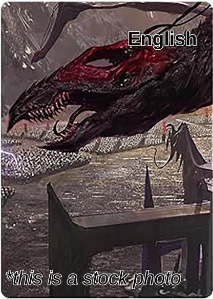 Fell Beast of Mordor Art Card