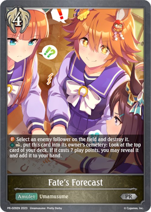 Fate's Forecast [SVPR - PR-026EN - Promo] - Shadowverse: Evolve Promo Cards