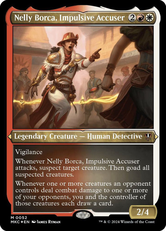 Nelly Borca, Impulsive Accuser (Display Commander) [Murders at Karlov Manor Commander]