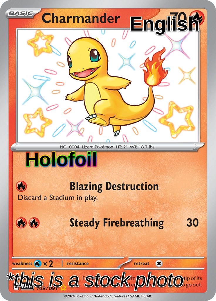 Charmander - 109/091
