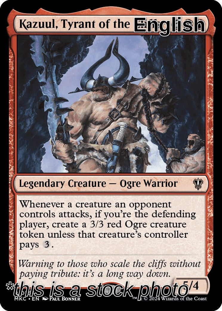 Kazuul, Tyrant of the Cliffs