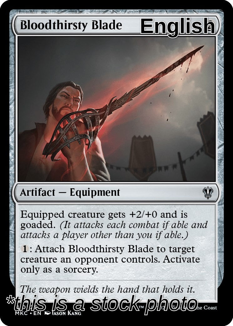 Bloodthirsty Blade