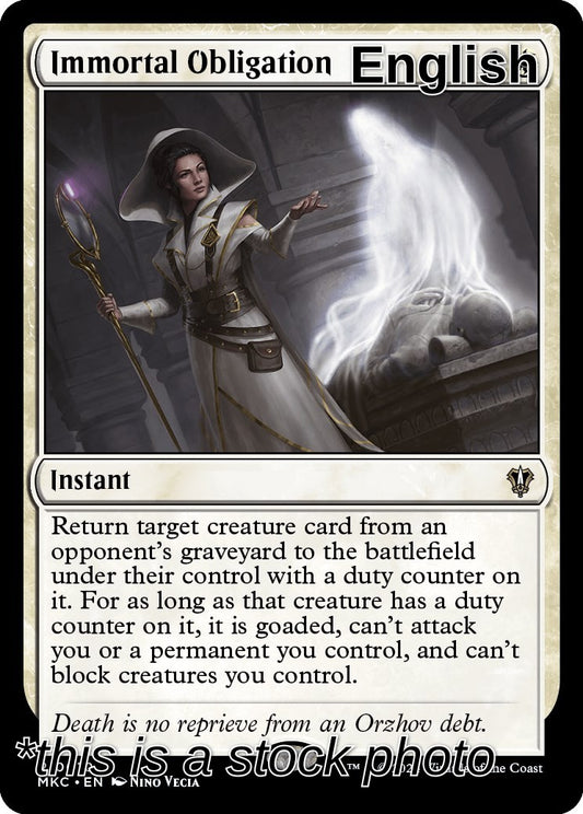 Immortal Obligation