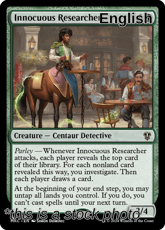 Innocuous Researcher