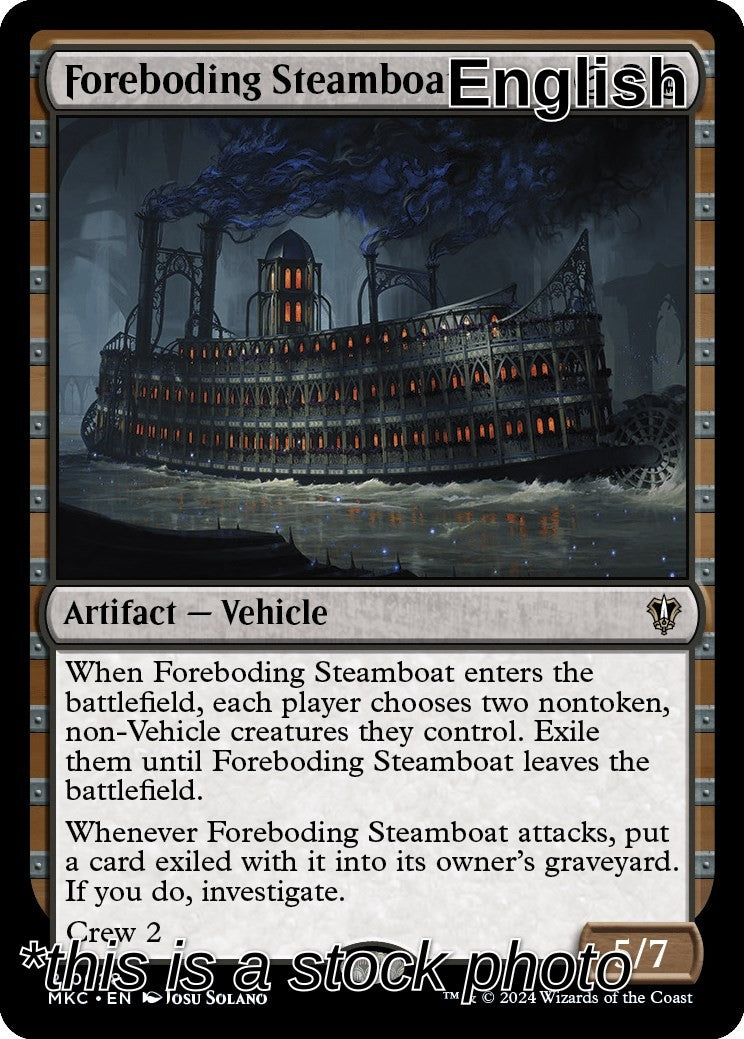 Foreboding Steamboat