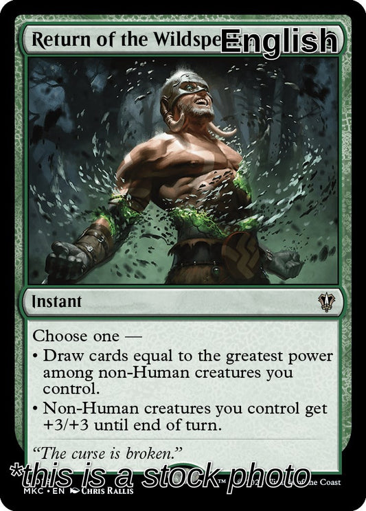 Return of the Wildspeaker