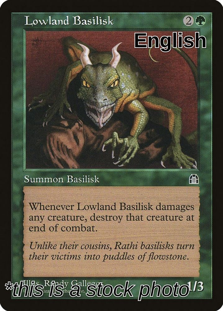 Lowland Basilisk