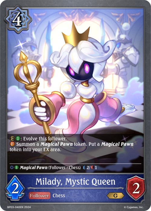 Milady, Mystic Queen [BP03 - BP03-040EN - Gold] - BP03: Flame of Laevateinn