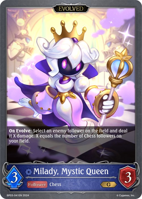 Milady, Mystic Queen (Evolved) [BP03 - BP03-041EN]