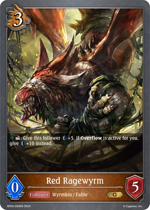 Red Ragewyrm [BP03 - BP03-059EN]