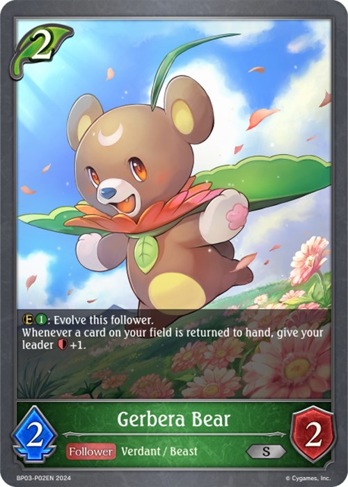 Gerbera Bear - P02EN (Foil) [BP03 - BP03-P02EN]
