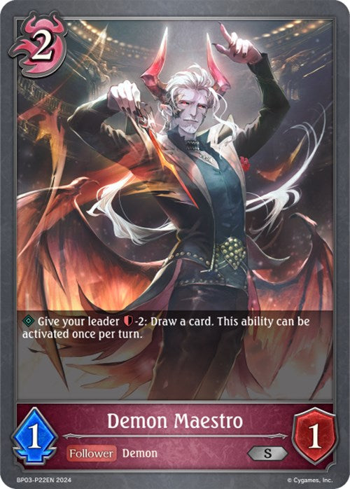 Demon Maestro - P22EN (Foil) [BP03 - BP03-P22EN]