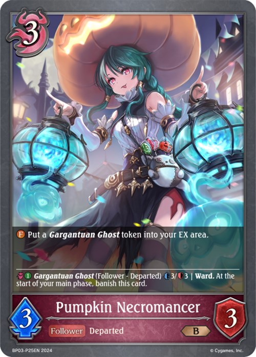 Pumpkin Necromancer - P25EN (Foil) [BP03 - BP03-P25EN]