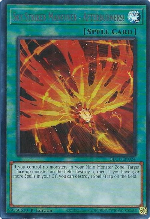 Sky Striker Maneuver - Afterburners! (Silver)