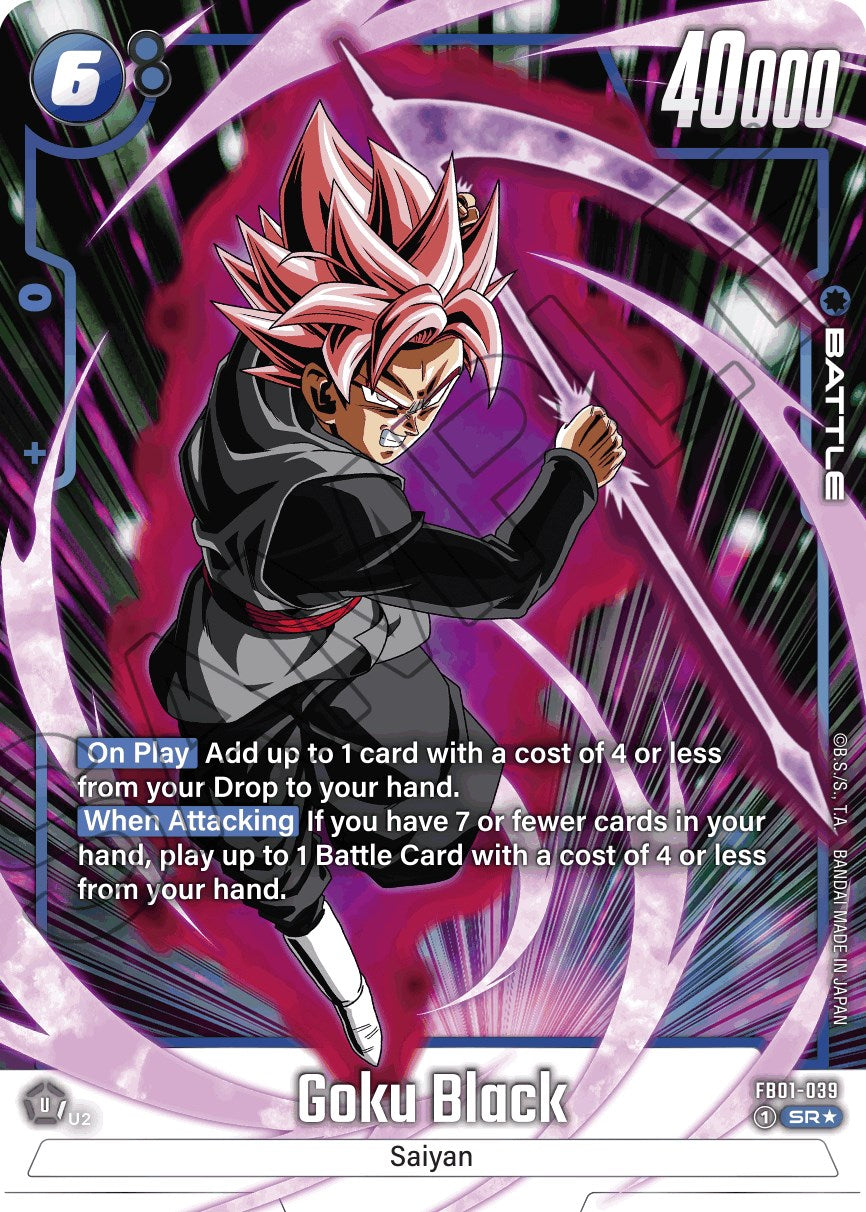 Goku Black - FB01-039 (Alternate Art) [FB01 - FB01-039]