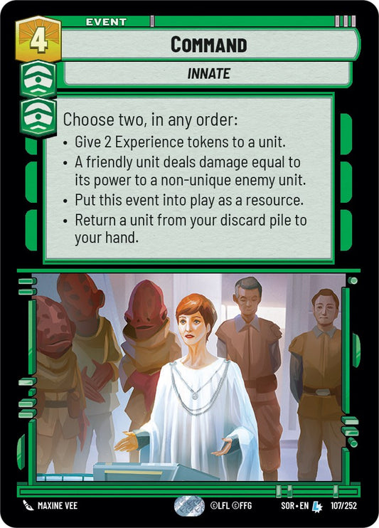 Command [SOR - 107/252 - Legendary] - Spark of Rebellion