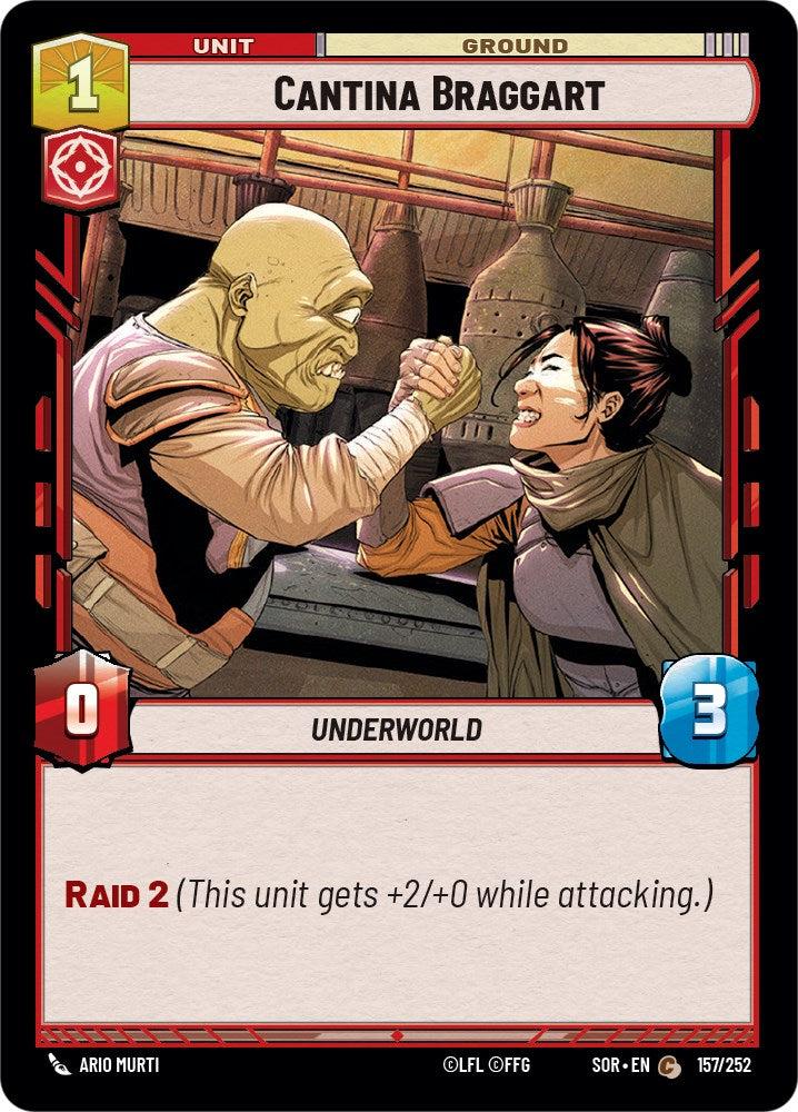 Cantina Braggart [SOR - 157/252] - Scintilla di Ribellione