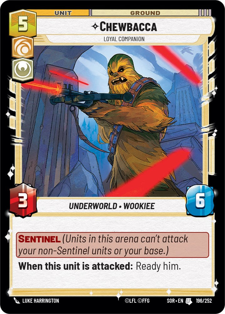 Chewbacca - Loyal Companion [SOR - 196/252 - Uncommon] - Spark of Rebellion