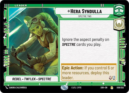 Hera Syndulla - Spettro Due [SOR - 008/252] - Scintilla di Ribellione