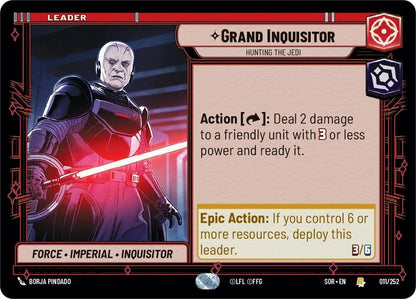 Grande Inquisitore - Caccia allo Jedi [SOR - 011/252] - Scintilla di Ribellione
