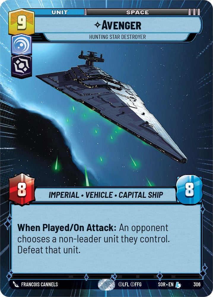 Avenger - Hunting Star Destroyer (Hyperspace) [SOR - 306]