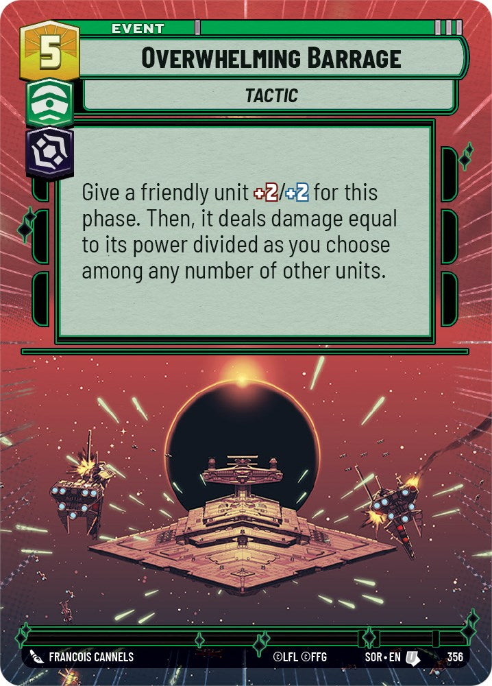 Barrage écrasant (Hyperspace) [SOR - 356] - Étincelle de rébellion