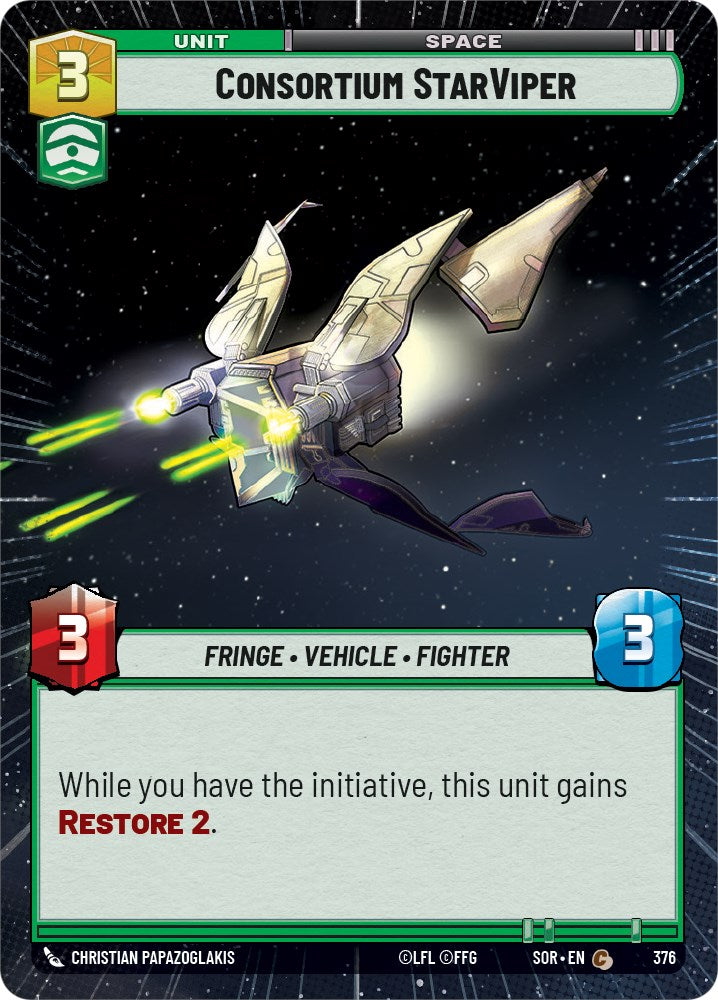 Consortium StarViper (Hyperspace) [SOR - 376]