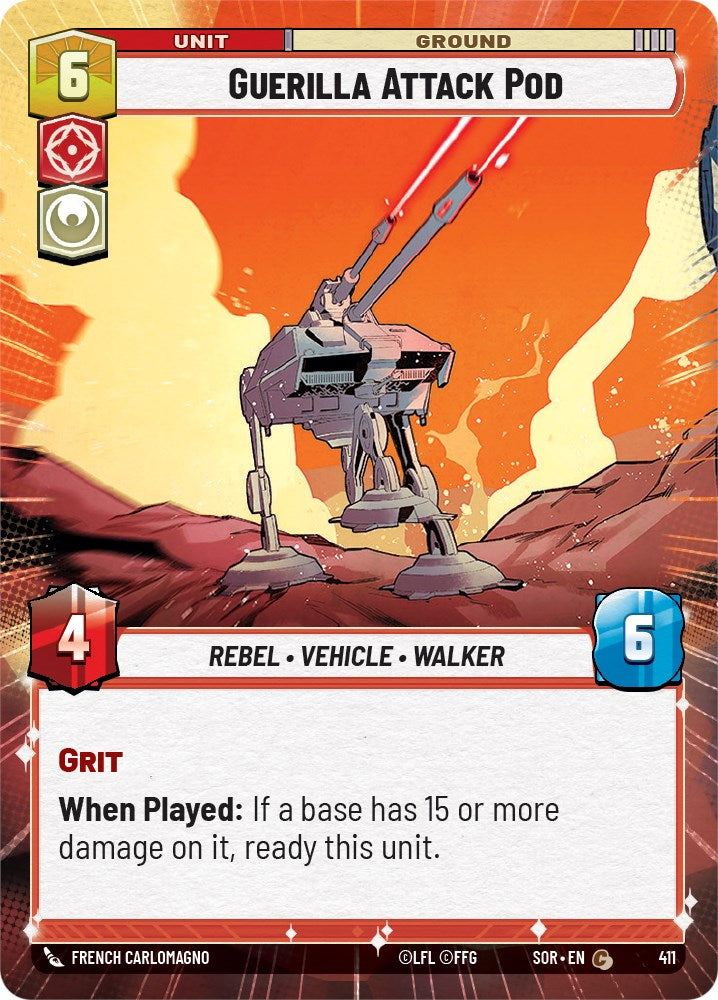 Guerilla Attack Pod (Hyperspace) [SOR - 411]