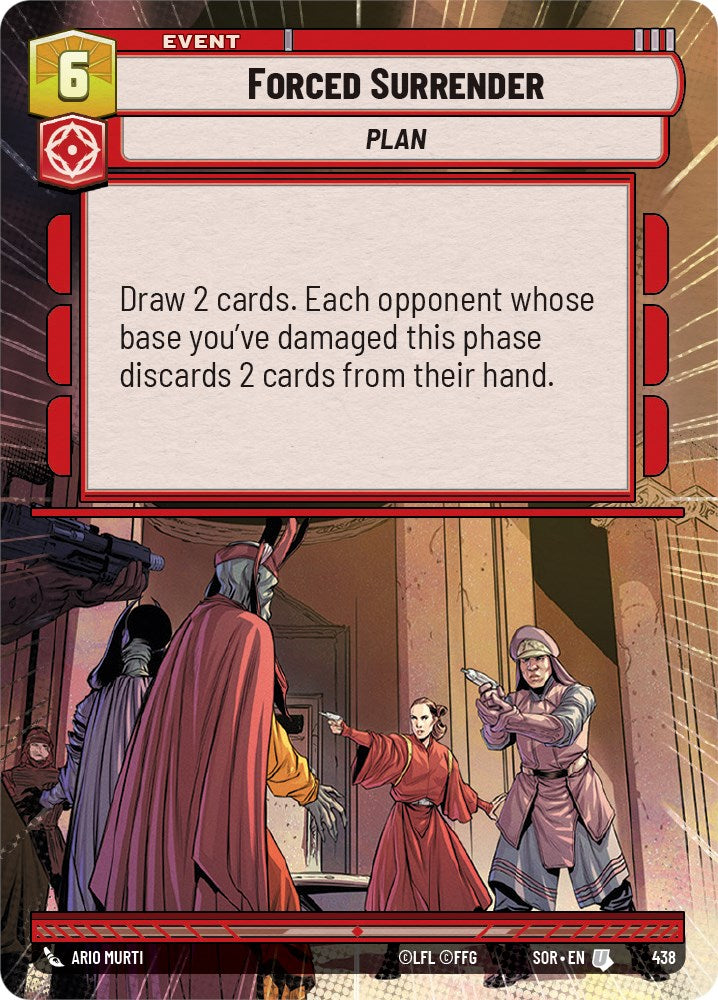 Forced Surrender (Hyperspace) [SOR - 438 - Uncommon] - Spark of Rebellion