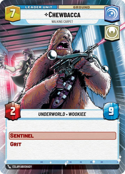 Chewbacca - Walking Carpet (Hyperspace) (Back)