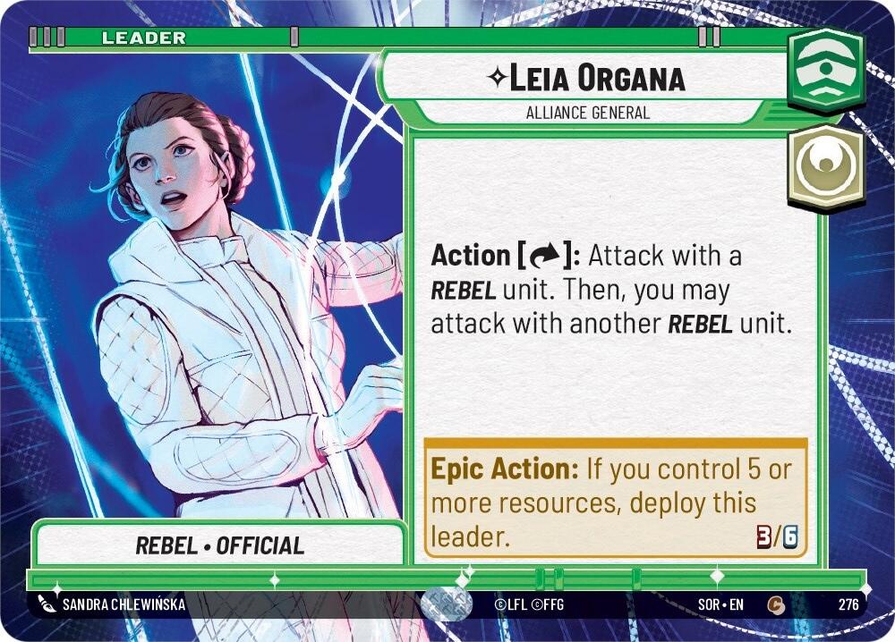 Leia Organa - Alliance General (Hyperspace) [SOR - 276]