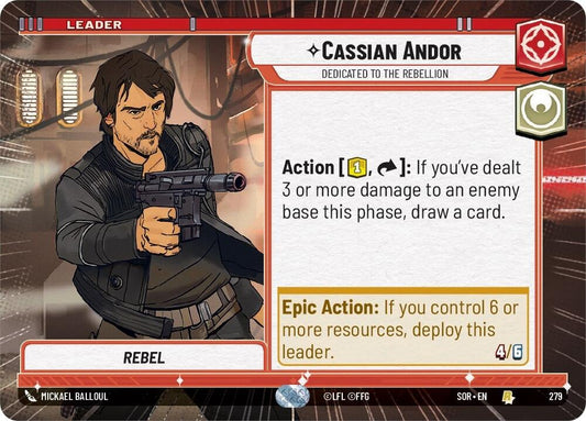Cassian Andor - Dedicated to the Rebellion (Hyperspace) [SOR - 279]