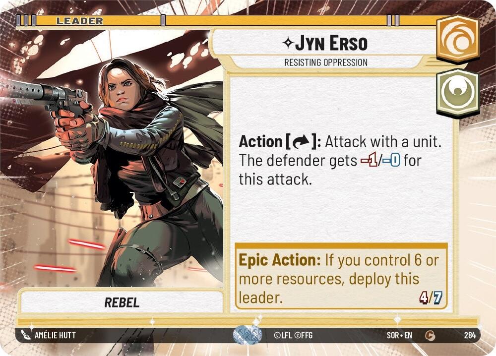 Jyn Erso - Resistere all'Oppressione (Iperspazio) [SOR - 284] - Scintilla di Ribellione